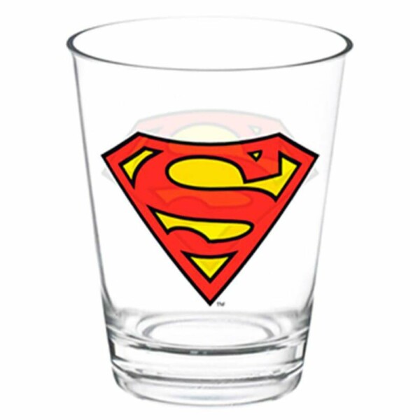 4 Copos Caldereta Dc Comics Heroes Vidro 312ml
