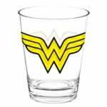 4 Copos Caldereta Dc Comics Heroes Vidro 312ml