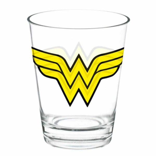 4 Copos Dose Dc Comics Heroes Vidro 50ml