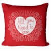 Almofada All You Need Is Love Listras