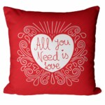 Almofada All You Need Is Love Listras