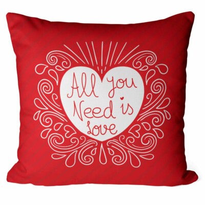 Almofada All You Need Is Love Listras