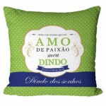 Almofada Amo De Paixão Meu Dindo