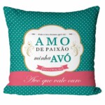 Almofada Amo De Paixão Minha Avó