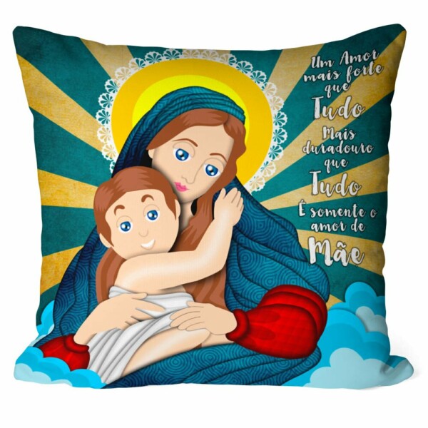 Almofada Amor De Mãe Maria