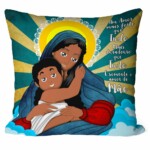 Almofada Amor De Mãe Maria Negra