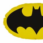 Almofada Batman Logo Amarelo e Preto 50x28cm