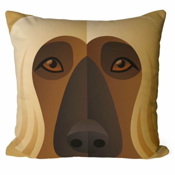 Almofada Cachorro Afghan Hound (galgo Afegão)