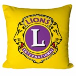 Almofada Lions Club Internacional Amarela