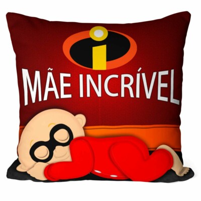 Almofada Mãe Incrível Bebê