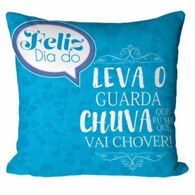 Almofada Mãe Leva O Guarda Chuva V02