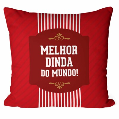 Almofada Melhor Dinda Do Mundo