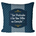Almofada Melhor Dindo Do Mundo
