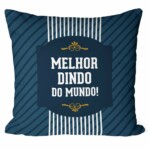 Almofada Melhor Dindo Do Mundo