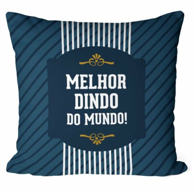 Almofada Melhor Dindo Do Mundo