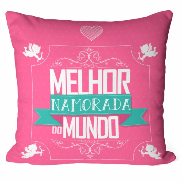 Almofada Melhor Namorada Do Mundo