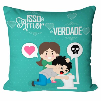 Almofada Namorado Isso é Amor