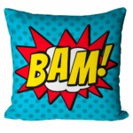 Almofada Onomatopeia Comic Bam V01