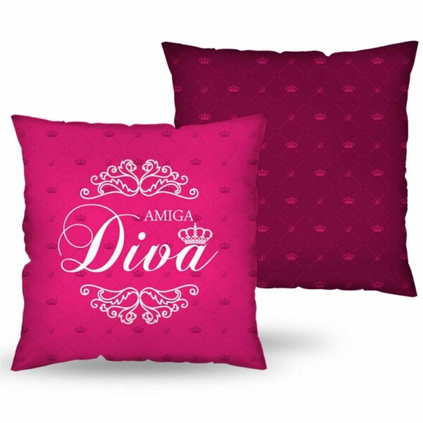 Almofada Quadrada Amiga Diva