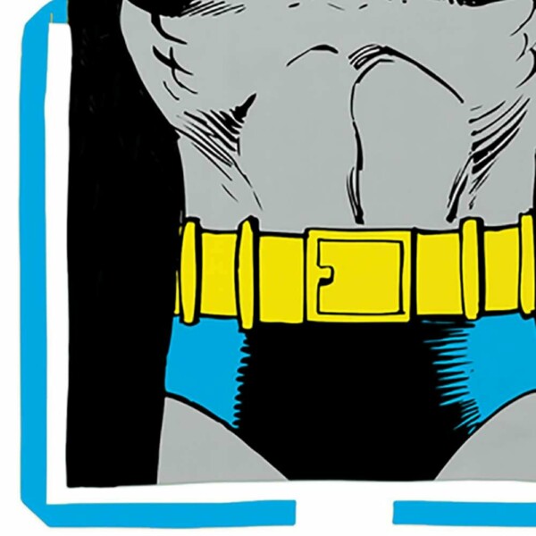 Avental Batman Body Em Algodão 80x70cm