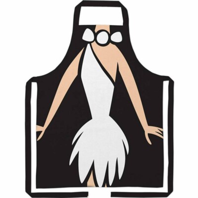 Avental Flintstones Vilma Body Algodão 80x70cm