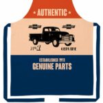 Avental Gm Genuine Parts Algodão 80x70cm