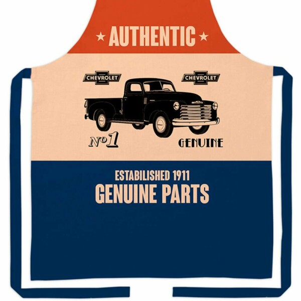 Avental Gm Genuine Parts Algodão 80x70cm
