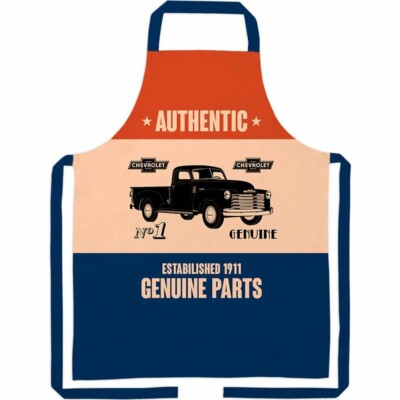 Avental Gm Genuine Parts Algodão 80x70cm