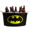 Balde De Gelo Batman Preto Em Metal