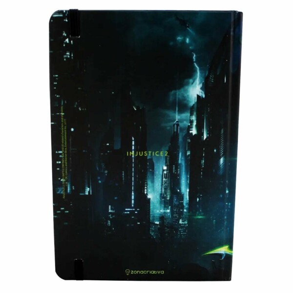 Caderno Batman Metalico Injustice