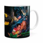 Caneca Batman Forever 3d Print Retrô Branca