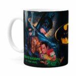 Caneca Batman Forever 3d Print Retrô Branca