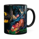 Caneca Batman Forever 3d Print Retrô Preta