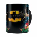 Caneca Batman Forever 3d Print Retrô Preta