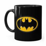 Caneca Batman Logo Preta