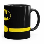 Caneca Batman Minimalista Preta