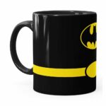 Caneca Batman Minimalista Preta