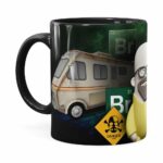Caneca Breaking Bad 3d Print Preta