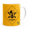 Caneca Breaking Bad Heisenberg Danger Toxic Branca