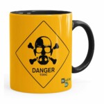 Caneca Breaking Bad Heisenberg Danger Toxic Preta
