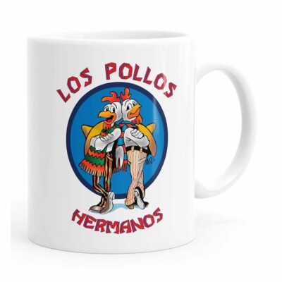 Caneca Breaking Bad Los Pollos Hermanos V01 Branca