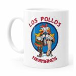 Caneca Breaking Bad Los Pollos Hermanos V01 Branca