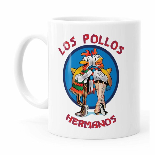 Caneca Breaking Bad Los Pollos Hermanos V01 Branca