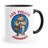 Caneca Breaking Bad Los Pollos Hermanos V01 Preta