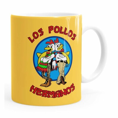 Caneca Breaking Bad Los Pollos Hermanos V02 Branca