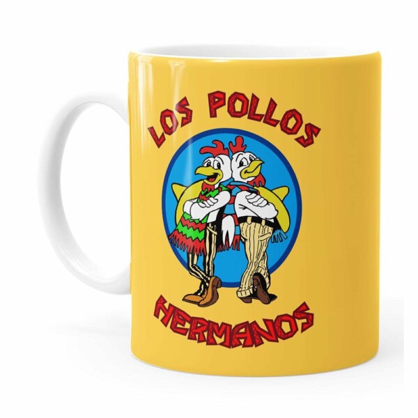 Caneca Breaking Bad Los Pollos Hermanos V02 Branca