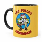 Caneca Breaking Bad Los Pollos Hermanos V02 Preta