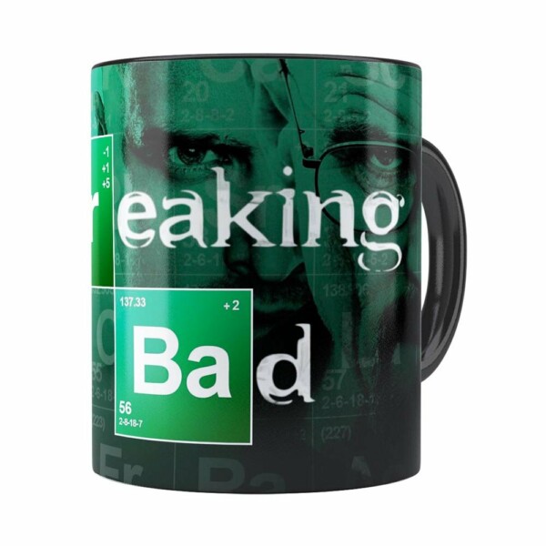 Caneca Breaking Bad V04 Preta