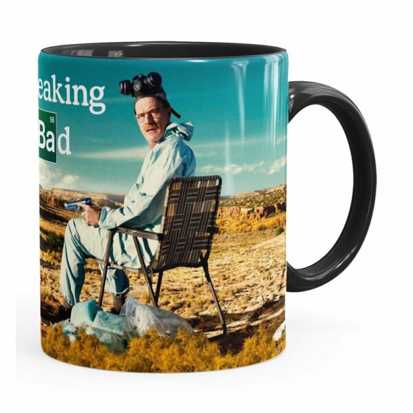Caneca Breaking Bad V05 Preta