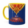 Caneca Capitã Marvel Filme V01 Amarela